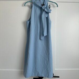 Vince Camuto Halter Bow Dress - Light Blue - 14